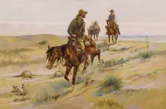 Herman Hansen, On the Ascent, Oil on canvas