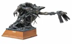 Fritz White, Out of the Mystic Past, Bronze, cast 7/15