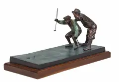 George Lundeen, Old Crows, Bronze, cast 4/21