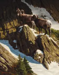 Dustin Van Wechel, The Successor, Oil on board