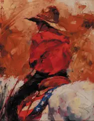 Andre Kohn, All American Boy, Oil on canvas