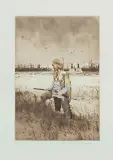 Michael Coleman, Lookout, Etching, 8/35