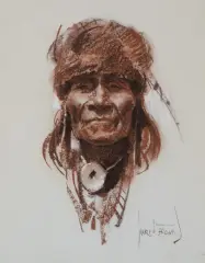 Harley Brown, Farway Cough, Pastel