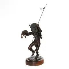 Pat Mathiesen, Mandan Buffalo Dancer, Bronze, cast 17/25