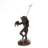 Pat Mathiesen, Mandan Buffalo Dancer, Bronze, cast 17/25