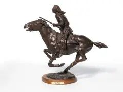 Half Breed by Daro Flood, Bronze, cast 3/20, sold Aug 2023