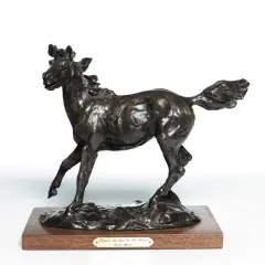 Grant Speed, Keeping an Eye on the Riders, Bronze, cast 68/100