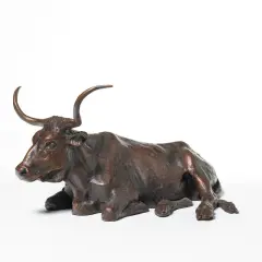 Cynthia Rigden, Portrait of Feo, Bronze, cast 3/15