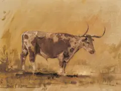 Melvin Warren, Commander, Oil on canvas