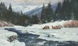 Bob Wygant, Winter’s Mood, Acrylic on board