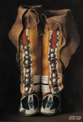 Turid Pedersen, For the Last Walk, Oil on linen