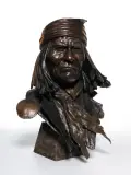 Ed Natiya, Geronimo, Bronze, cast 20/35