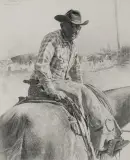 Don Crowley, One Day Out Of Willcox, Graphite