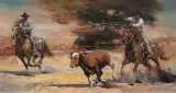Howard Rogers, Horseshoe Curve, Oil on canvas