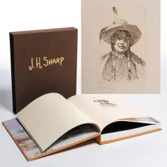 Joseph Henry Sharp, Concha-Taos, Book with etching, 103/227