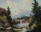 Robert Wood, Falls – Mountain