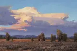 Jim Wilcox, Heaven’s Grand Finale, Oil on canvas