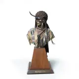 Dave McGary, Short Bull, Bronze, cast 6/75
