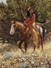 Dan Bodelson, Down Wind, Oil on board