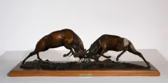 Austin Barton, Power Play, Bronze, cast 20/60