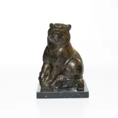 Bear by Dan Ostermiller, Bronze, cast CRR45, sold Aug 2023