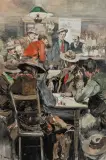 George Hand Wright, The Tenderfoot, Gouache