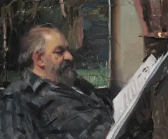 Daniel Gerhartz, Jim & Joan, Oil on canvas