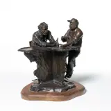 George Lundeen, Drinkin Buddies, Bronze, cast 12/12