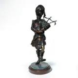 Ed Hlavka, Bagpiper, Bronze, cast 8/30
