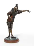 Ed Hlavka, Clown, Bronze, cast 10/25