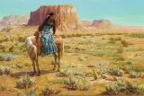 Julian Robles, New Friends, Oil on canvas mounted to board