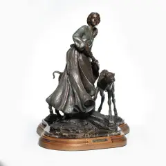 Veryl Goodnight, Back from the Brink, Bronze, cast 2/30