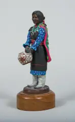 Pat Mathiesen, Zuni Woman, Bronze, cast 8/25