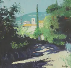 John Kingsley, Untitled, oil on canvas 40.5 x 40.5cm Provenance: With Duncan R Miller Fine Arts
