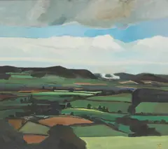 Ben Levene, Untitled, oil on canvas 46 x 51cm .