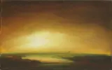David Bierk, Untitled, oil on canvas 23 x 35cm