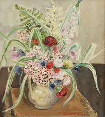 Gertrude Harvey, Untitled, oil on canvas 51.5 x 56cm Exhibited: The Royal Academy. Provenance: With David Messum