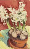Edward Beale, Untitled, oil on board 40.5 x 25.5cm .