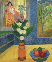 George Gault, Untitled, oil on canvas laid on board 60 x 50cm .