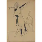 Aroldo Bonzagni, Cento (Fe) 1887 - Milano 1918 / Ballerini