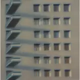 Marco Memeo, Torino 1967 / a bi ci ttà, 2002, oil on canvas