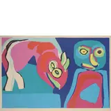 Karel Appel, Amsterdam 1921 - Zurigo 2006 / Senza titolo, 1971