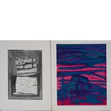 Antonio Corpora, Tunisi 1909 - Roma 2004 / Senza titolo, 1973, lithograph a colori on paper