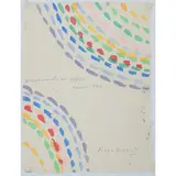 Piero Dorazio, Roma 1927 - Perugia 2005 / Senza titolo, 1986, mixed media on paper