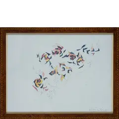 Paolo Cotani, Roma 1940 - 2011 / Blake, mixed media on paper