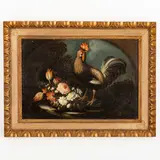 Giuseppe Pesci, Natura morta, oil on canvas