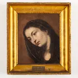 Pietro Novelli, Madonna, oil on canvas