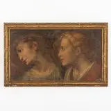 Guglielmo Caccia, Coppia di angeli, oil on canvas