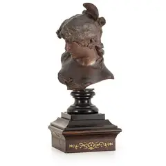 Torino, 1856 - 1915 / Carmen / Firmato D Calandra sul retro by Davide Calandra, bronze, offered Mar 2023
