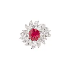 Senza titolo by A Ruby And Diamond Ring, offered Jan 2023